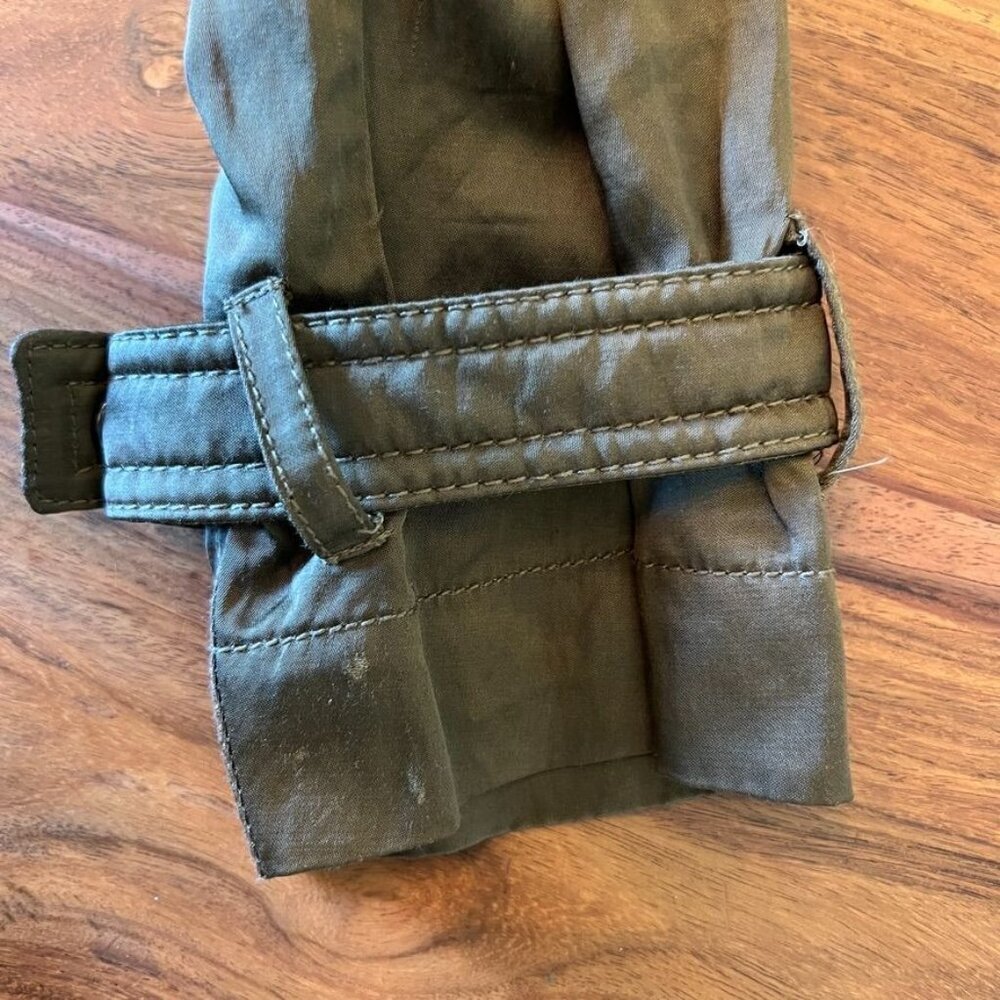 Vince Olive Green Luxe Anorak Festival Jacket sz L - Picture 12 of 15